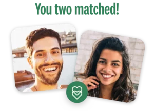 Example of a match between Muslim singles